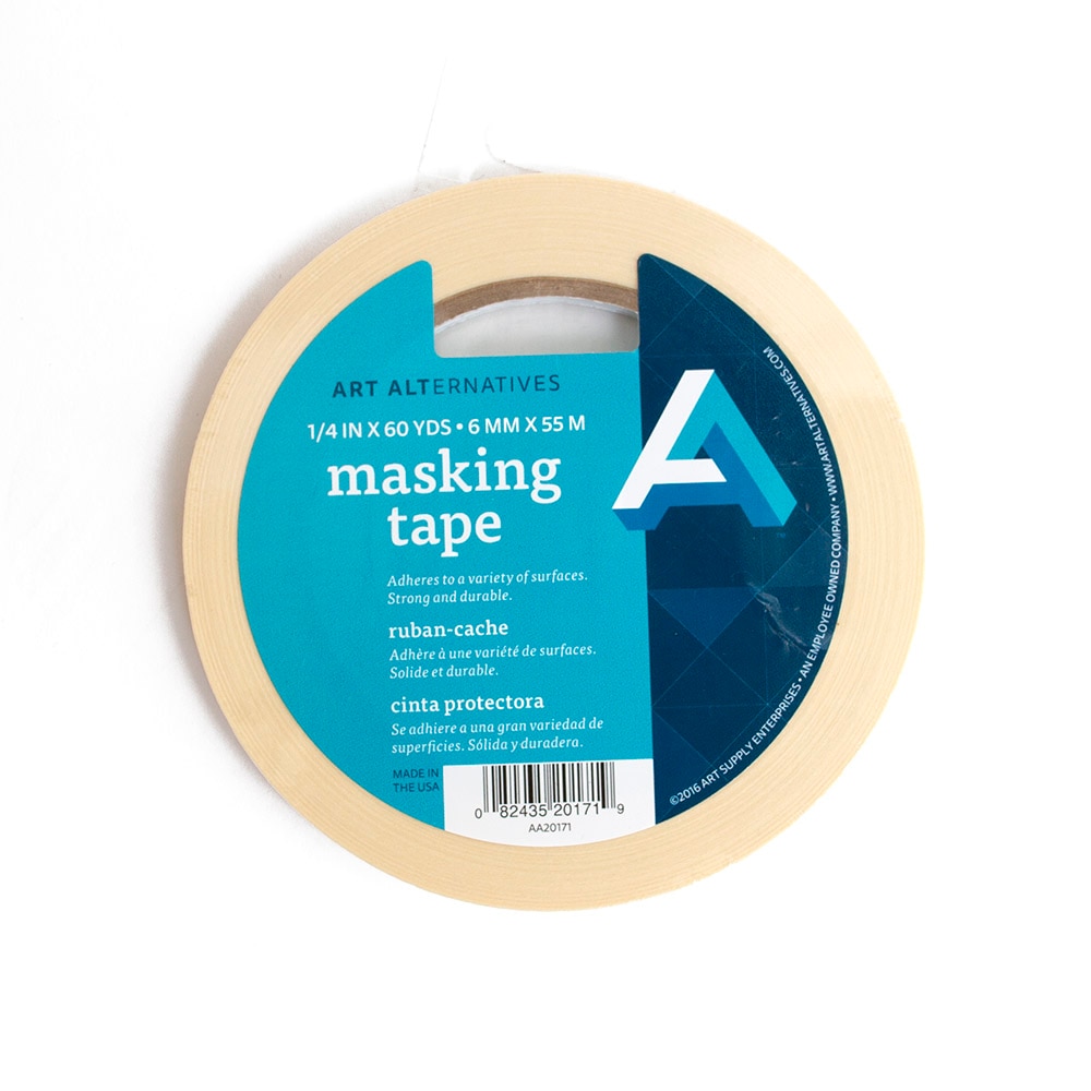 Art Alternatives, Tape, Art & School, 0.25", Masking Tape, 60 yard, 5945